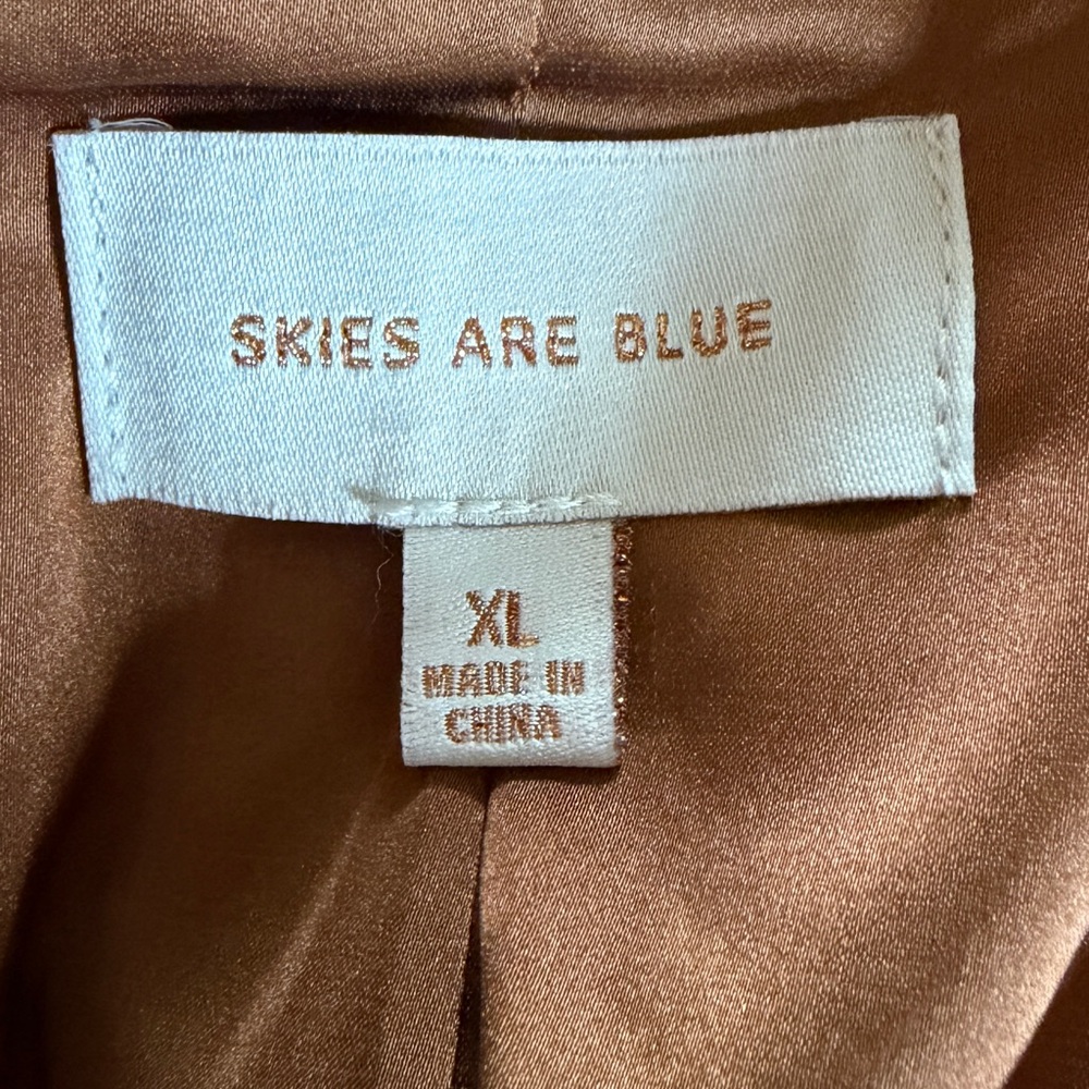 Skies Are Blue Women's Blazer - Picture 5 of 6